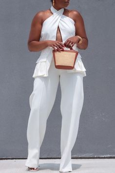 Xpluswear White Resort Wear For Women, Picnic Attire For Women, All White Party Outfits Baddie, Picnic Attire, Tailoring Ideas, All White Party Outfits, Muffins Breakfast, African Print Pants, 25 Birthday