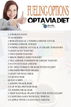 Fueling Options Fueling Options, Optimal Weight 5&1 Plan, Lean Dinners, Atkins Snacks, Optavia Diet, Quest Chips, 1000 Calorie, Lean Protein Meals, Muscle Milk