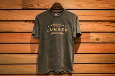 Urban Lumber Co. Mill Hero tee is a throwback design as an ode to our historic Booth Kelly Mill and its pioneer workers. With this unisex heather charcoal ultra soft tee, you get a reliable and relaxed fit - Perfect for working hard or playing hard. *This item ships free in the continental U.S! Made from ultra soft 100% preshrunk cotton and cotton/poly blends Double-needle stitched sleeves and bottom hem Taped neck and shoulders 3/4" rib knit collar Designed and printed in-house Screenprinted wi Made In Usa Tri-blend Graphic Tee, Usa Made Tri-blend Graphic Tee, Tri-blend Graphic Tee Made In Usa, Lumber Mill, Play Hard, Collar Designs, Working Hard, Knit Collar, Lumber