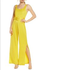 Yellow Jumpsuit Purchased From Nordstrom. New With Tags; Never Been Worn. Perfect For Resort Wear, Spring Break, Summer Vacation, And Bridal Events. Elegant Fitted Yellow Jumpsuit, Elegant Yellow Fitted Jumpsuits And Rompers, Elegant Fitted Yellow Jumpsuits And Rompers, Chic Yellow Jumpsuit For Party, Chic Yellow Jumpsuits And Rompers For Party, Fitted Gold Jumpsuits And Rompers For Summer, Gold Fitted Jumpsuits And Rompers For Summer, Yellow Jumpsuits And Rompers For Spring Party, Fitted Yellow Jumpsuits And Rompers