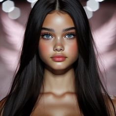 ai girl ♡ Artbreeder Female, Pale Blonde Hair, Pale Blonde, Hooded Eye Makeup, Cute Makeup Looks, Hooded Eyes, Cute Makeup, Brunettes