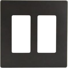 an image of two black double rocker plates