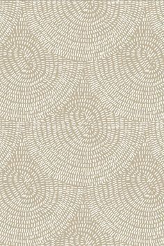 a beige and white wallpaper with an abstract design