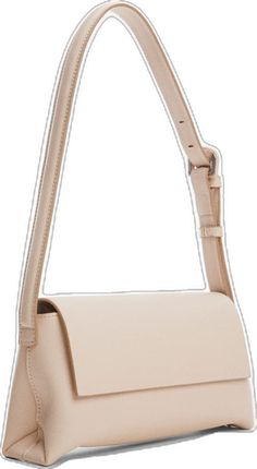 Chic Leather Strap Shoulder Bag For Work, Chic Beige Bag With Leather Strap, Chic Office Bag With Leather Strap, Chic Beige Shoulder Bag With Buckle Closure, Modern Shoulder Bag With Leather Strap For Office, Chic Leather Shoulder Bag With Strap, Modern Beige Flap Bag With Adjustable Strap, Mango, Adjustable Straps