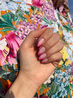 Gelpolish with pink french #pinknails #frenchnailart #frenchnails #venalisagelpolish #passioneunghie #nailspiracy#summernails2023 #venalisacolors #nailfeed #smaltosemipermanente #gelpolish #nailtech #nailart #pictureoftheday #instanails #insponails #studionails #nailsnailsnails #nailsdesign #nails2inspire #nailsaddict #nailsinspiration #naildesign #nailporn #nailsaddict #follow4follow #love #like French Nail Art, Pink French, French Nails