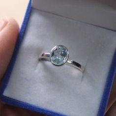 Aquamarine Ring/ Sterling Silver/ 4ct Oval Aqua/sky Blue - Etsy Sapphire Birthstone Ring, March Birthstone Ring, Aquamarine Ring, March Birthstone, Luxury Rings, Aquamarine Stone, Sterling Silver Filigree, Aquamarine Rings, Ring Oval