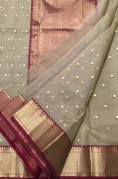 Pakistani Saree, Kota Silk Saree, Half Sarees, Design Saree, Silk Saree Kanchipuram, Katan Silk Saree, Pink Border, Fancy Sarees Party Wear, Chanderi Silk Saree