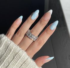 Sparkly Nail Designs, Cute Spring Nails, Christmas Nails Easy, Winter Nail Designs, Winter Nail, Trendy Nail Design