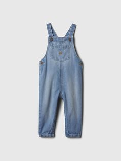 Baby Organic Cotton Denim Overalls Toddler Bottoms, Denim Dungarees, Ruffle Bodysuit, Stripe Outfits, Curve Jeans, Denim Coat Jacket, Loungewear Shorts, Petite Jeans, Gap Jeans