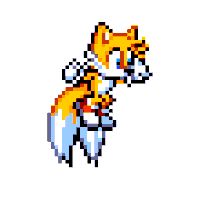 an image of a pixel art style cat