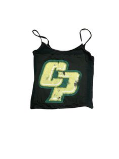 Vintage College Crop Tank Shop our vintage crop tanks that vary from a range of different graphics and colors All items you see are unique and the only one available in our shop All items have been cut and altered into a crop tank, adjustable drawstring waist, patchwork design All items are pre-worn, recycled, well kept items that are perfect for game days, college gatherings, every day wear, and more! Size XS Casual Graphic Print Tank Top, Sporty Cotton Crop Top With Tank Straps, Casual Letter Print Tank Crop Top, Y2k Cotton Tank Top With Graphic Print, Y2k Cotton Graphic Print Tank Top, Retro Letter Print Tank Top, Green Cotton Y2k Tank Top, Casual Tank Crop Top With Graphic Print, Casual Graphic Print Tank Crop Top