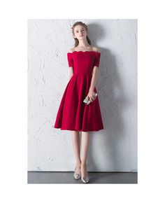 Buy Simple Pretty Knee Length Homecoming Dress With Off Shoulder Sleeves at cheap price online. Free stable shipping and pro custom service since 2009. Fitted A-line Off Shoulder Dress For Prom, Fitted Boat Neck Prom Dress, Fitted Boat Neck Dress For Prom, Bridesmaid Off Shoulder Dress For Prom Season, Knee-length Strapless Dress For Prom, Spring Off Shoulder Knee-length Prom Dress, Knee-length Off Shoulder Dress For Spring Prom, Fitted Knee-length Strapless Bridesmaid Dress, Fitted Knee-length Strapless Dress For Bridesmaids