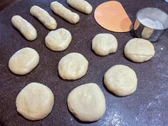 the dough is ready to go into the oven