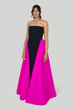 This gown is perfect for an evening event such as a gala or wedding. With its elegant design, it is suitable for a white tie dress code. All other sizes and colors are Special Order. Special Order takes 22 - 26 weeks from order to shipment. True to size 68% polyamide | 32% elastane Body 100% Silk Faille Cape Made in Toronto | Fabric milled in Italy Dry Clean *Note that Special Order pieces take 22 - 26 weeks to ship A-line Gown With Pleated Bodice For Gala, Pleated Bodice A-line Gown For Gala, Pre-draped Maxi Dress For Gala And Prom Season, Silk A-line Gown For Formal Occasions, Silk A-line Evening Gown, Silk A-line Evening Dress For Gala, Silk A-line Gown For Evening, Evening Gown With Sweep Train And A-line Silhouette, Formal Pre-draped A-line Maxi Dress