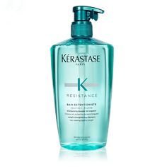 Supports healthy hair lengths. Protects hair fiber from external aggressors. Stimulates scalp. Longer Hair Stimulates Scalp Healthy Hair . | Kérastase - Bain Extentioniste Delux Luxury Shampoo - 500 ml Kerastase Blonde Shampoo, Kerastase Nutritive Shampoo, Kerastase Genesis Serum, Kerastase Kit, Kerastase Heat Protectant, Kit Kerastase, Kerastase Shampoo, Shampoo For Damaged Hair, Thickening Shampoo