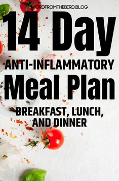 Easy Meal Plan, Eat Natural, Low Carb Diets, Easy Meal Plans, Diet Breakfast, Inflammatory Foods