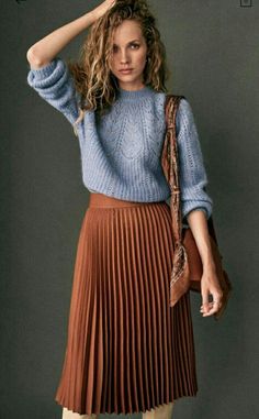 Maxi Skirt Fall, Rok Outfit, Skandinavian Fashion, Moda Chic, 2019 Fashion, Spring Outfits Casual, Mode Inspiration, Looks Vintage, Modest Outfits