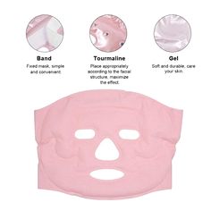 Marshmellow Face Mask, Gel Face Mask, Facial Treatments, Daily Beauty Routine, Beauty Mask, Heat Therapy, Ice Pack, Facial Mask, Acupressure