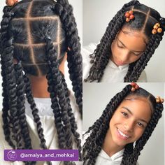 35 Beautiful Protective Natural Hairstyles for 12-Year-Old Tween Girls - Coils and Glory Pre Teen Hairstyles Black, Twist Hairstyle Kids, Protective Natural Hairstyles, Twisted Braid Hairstyles, Braid Hairstyles Ideas, Two Strand Twist Hairstyles, Edgy Hairstyles