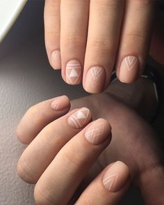 Winter Gel Nails, Unghie Sfumate, Minimalist Nail Art, Winter Nail Designs, Beautiful Nail Designs, Minimalist Nails, Prom Nails, My Nails