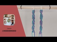 (3) Macramè tutorial nodo a doppia spirale - 2 alternative di nodo spirale - double spiral knot - YouTube