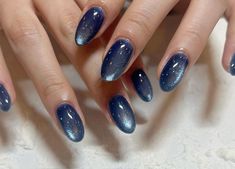 Cat Eye Nails, Minimalist Nails, Dream Nails, Blue Nails, Swag Nails, Beauty Nails, Simple Nails