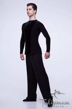 "Men's classic tango trousers. These dance pants have a high waist made of thick gabardine. Basic fabric belt with hook and button closure. Before darts. Stitched arrows on the front and rear shelf. There are 6 loops on the belt. Pants are wide at the bottom, comfortable, do not restrict movement. All clothes are sewn to order in any size. INDIVIDUAL TAILORING If you want to change the style of clothes (shorten, make it longer, add a sleeve, etc.) you can order individual tailoring from us. You Full Length Dancewear Bottoms, Full Length Dancewear Bottoms For Dance, Full-length Stretch Pants For Dance, Fitted Wide Leg Dance Pants, Stretch Full-length Pants For Dance, Stretch Full-length Dance Pants, Full Length Stretch Pants For Dance, Fitted Wide Leg Pants For Dance, Elegant Black Dance Bottoms