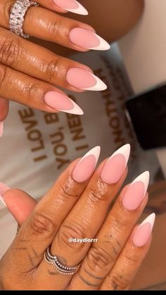 Nail Ideas Stiletto Medium, Staleto Nails Short Almond, Plain Short Almond Nails, Stilleto Nails Mid Length, Short Rounded Stilleto Nails, Stilleto Short Nail Designs, Medium Length Stiletto Nails, Nail Suggestions, Short Oval Nails