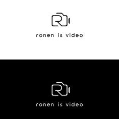 the logo for ronen is video, which has been designed to look like an image