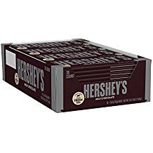 hershey's dark chocolate bar, 12 bars