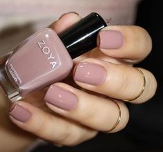 Best Drugstore Nail Polish, Drugstore Nail Polish, Mauve Nails, Zoya Nail, Zoya Nail Polish, Pink Nail Polish, Art Pastel, Ideas Nails, Pink Nail