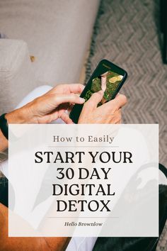 Start your 2025 off right with a 30 day digital detox. This simple plan is easy to follow steps with only a few days of work.

#digitaldetox #digitalminimalism #minimalistfamily Digital Minimalism, Delete Facebook, Simple Plan, Productive Habits, Tracking App, Digital Detox, Changing Habits, Circadian Rhythm, Day Challenge