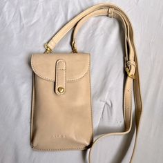 Phone Cross Body In Oat. Brand New, Used Once. Phone Bag, Cross Body, Crossbody Bags, Bag Lady, Brand New, Cream, Women Shopping, Color