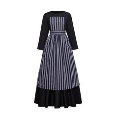 PRICES MAY VARY. Material: Polyester Package list: dress, apron Musical Sound of Music Cosplay Maria Maid Costume Dress Perfect for Halloween, masquerade, stage play, theme parties, role play, festival, daily wear Size: XS-XXXL, Please check our size chart in the picture or description and choose the size Women Size(naked)(in inch)

XS Height:61"-63" Bust:32"-33" Waist:24"-25" Hip:34.5"-35.5"

S Height:63"-65" Bust:34"-35" Waist:26"-27" Hip:36.5"-37.5"

M Height:65"-67" Bust:36"-37" Waist:28"-29" Hip:38.5"-39.5"

L Height:65"-67" Bust:38.5"-40" Waist:30.5"-32" Hip:41"-42.5"

XL Height:65"-67" Bust:41.5"-43" Waist:33.5"-35" Hip:44"-45.5"

XXL Height:67"-69" Bust:46"-48" Waist:39"-41" Hip:48"-50"

XXXL Height:68"-70" Bust:50"-52" Waist:43"-45" Hip:52"-54" The Sound Of Music Costumes, Retro Halloween Costume Dress, Retro Long Sleeve Halloween Dress, Vintage Cotton Dress For Costume Party, Retro Halloween Cosplay Dress, Retro Long Sleeve Costume Dress, Black Cotton Dress For Costume Party, Retro Cotton Costume Dress, Long Sleeve Cotton Dress For Cosplay