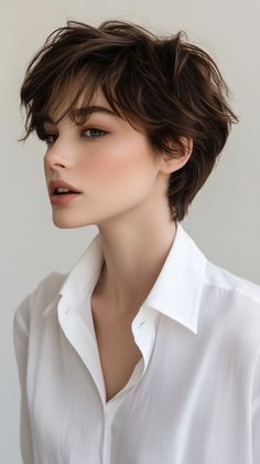 Click for More ➡️ | Save for Later ❤️ Get ready to rock a fresh new look with these 21+ short shaggy hair ideas! With layers and texture, these styles add volume and give your hair a bold, modern edge that’s perfect for everyday wear. Short Shaggy Hair, Haircut Reference, Black Cherry Hair, Shaggy Layers, Curly Shag Haircut, Short Shaggy Haircuts, Sassy Haircuts, Shaggy Short Hair, Shaggy Hair