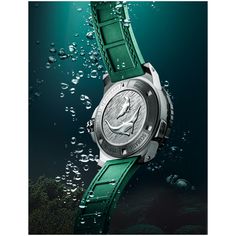 The Patravi ScubaTec Verde is the ideal partner for anyone who loves watersports on top of the waves or who pursues a particularly active lifestyle in the great outdoors.Movement:Automatic CFB 1950.1 25 Jewels Diameter 26.20 mm Height 4.60 mm , Power reserve 38 hours, COSC-certified ChronometerFunctions:Date, Hour, Minute, Second Case:Diameter 44.60 mm Height 13.45 mm Stainless steel Stainless-steel/ceramic bezel Automatic helium valve Screw-down crown Sapphire crystal with anti-reflective coati Carl F Bucherer, Ideal Partner, Field Watches, Blue Waves, Dive Watches, Blue Ceramics, Mechanical Watch, Great Outdoors, Maldives