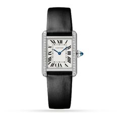 Cartier Tank Must de Cartier W4TA0016 Tank Must Watch, Cartier Tank Must, Beaded Crown, Tank Watch, Cartier Tank, Cartier Watch, Womens Watches Luxury, Steel Watch, Jewelry Rings Engagement