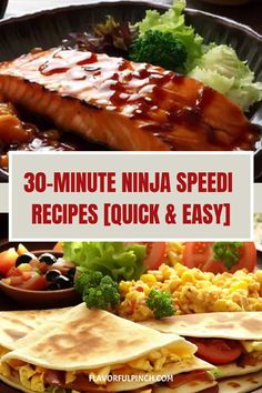 30-Minute Ninja Speedi Recipes [Quick & Easy] Ninja Speedi Bread, Ninja Speedi Recipes For Beginners, Ninja 15 In 1 Recipes Uk, Ninja Possible Cooker Recipes, Ninja Speedi Cooker Recipes, Ninja Speedi Rapid Cooker & Air Fryer Recipes, Breakfast Quesadilla Recipes, Easy Dinner Options, Quick And Easy Meals