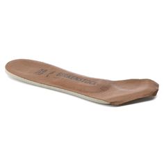 The BIRKENSTOCK insole with a toeless design provides comfort every step of the way. The toeless shape means these insoles fit inside almost any shoe. The lightweight hard-wearing BIRKENSTOCK insole comes with a high-quality real leather lining. The underside of this insole is made from soft cushioning latex foam. As with the original BIRKENSTOCK footbed the insole is modeled on the footprint of a healthy foot. The midfoot support takes the strain off the forefoot. Leather footbed lining Undersi Birkenstock Insoles, Brown Birkenstock, Shape Meaning, Business Shoes, Tory Burch Flats, Uk Fashion, Hiking Shoes, Natural Leather, Tennis Shoes