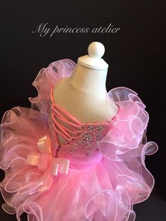 First Birthday Girl Dress, Cupcake Pageant Dress, Yellow Flower Girl Dresses, Glitz Pageant Dresses, Natural Dress, Christening Dress Baby Girl, Glitz Pageant, Pink Princess Dress, First Birthday Girl