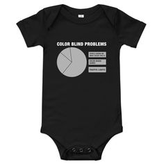 100% cotton onesie (heather colors contain polyester) for the baby in your life who wants to look and feel good at the same time. Black Casual Onesie With Graphic Print, Black Cotton Onesie With Letter Print, Funny Fitted Black Onesie, Gray Cotton Onesie For Playtime, Fitted Black Cotton Onesie, Black Onesie With Graphic Print For Playtime, Black Graphic Print Onesie For Playtime, Funny Cotton Bodysuit With Text, Unisex Black Cotton Onesie