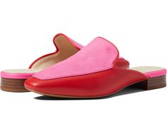 Cole Haan Perley Mule | 6pm Classic Pink Sandals For Spring, Red Mules, Cole Haan Women, Loafer Mules, True Red, Red Suede, Toe Designs, Discount Shoes, Cole Haan