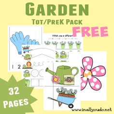 garden tot / prek pack for preschool