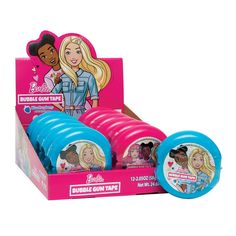 Wholesale Barbie Bubble Gum Tape 2.05 Oz- Bulk Barbie And Her Friends, Squishy Food, American Baby Doll, Gum Flavors, Bubble Gum Flavor, Kids Pencil Case, Minnie Mouse Birthday Cakes, Candy Signs, Disney Princess Birthday Party