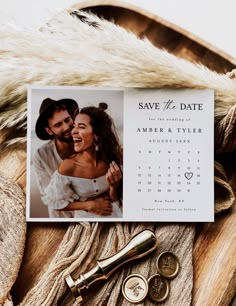 Save The Date Calendar, Save The Date Invite, Barn Wedding Invitations, Minimalist Save The Date, Wood Wedding Invitations, Wedding Announcement Cards, Country Barn Weddings, Save The Date Template