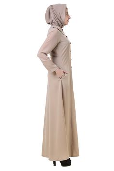 Buy Jawharah Warm Grey Abaya Online | MyBatua Vines Embroidery, Grey Abaya, Abaya Online, Dresses 2020, Hijab Dress, Warm Grey, Fashion 2020, Hijab Fashion, Daily Wear