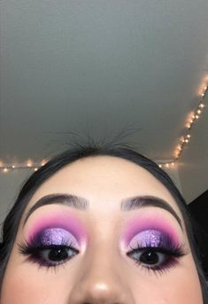 Choir Makeup, Maquillage Goth, Eye Makeup Glitter, Purple Eye Makeup, Make Up Videos, Purple Makeup, Youtube Makeup