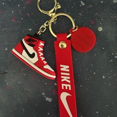 Cool Nike Keychain. Unofficial Nike Keychain. New Without Tags Nike Ornament, Nike Keychain, Jordan Keychain, Nike Gifts, Cool Nikes, Keychain For Men, Nike Accessories, Christmas Gifts For Men, Key Card Holder