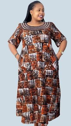 Kampala Styles For Ladies, Kitenge Designs, African Attire Dresses, Long African Dresses, African Print Dress Ankara, Free Dress