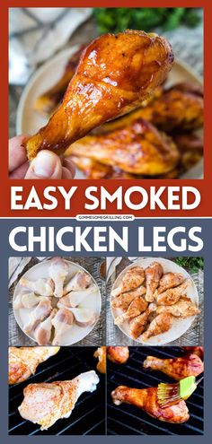 Smoked Chicken Legs, easy family dinner idea for tonight, chicken recipe Homemade Bbq Rub, Smoked Chicken Recipes, Bbq Chicken Legs, Homemade Seasoning, Chicken Leg Recipes, Bbq Sauce Homemade, Homemade Bbq, Bbq Rub, Homemade Seasonings